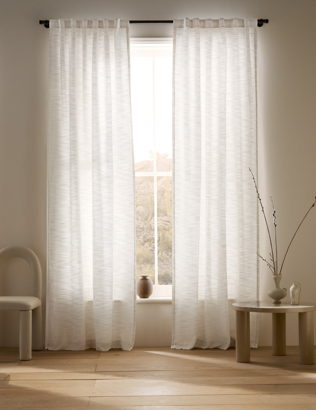 Taylor Light Filtering Curtain Panel By Sunbrella