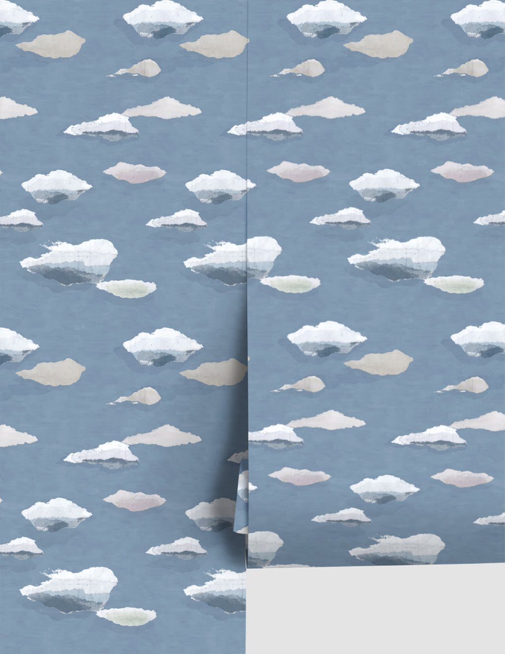 Les Nuages Wallpaper by Paule Marrot