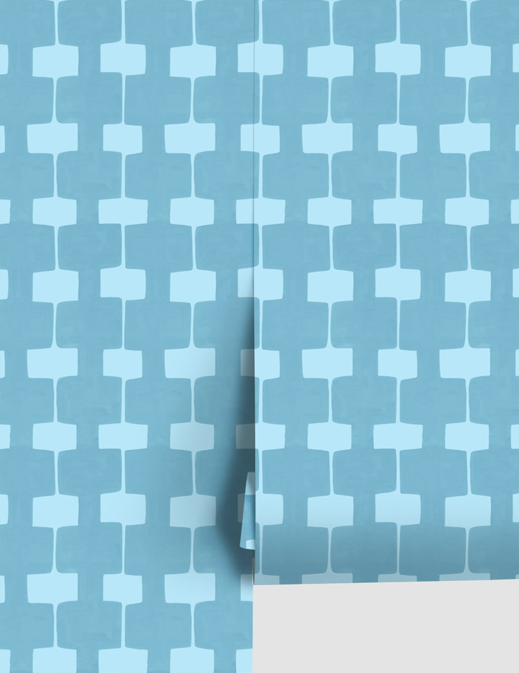 Modern Blocks Wallpaper by Paule Marrot