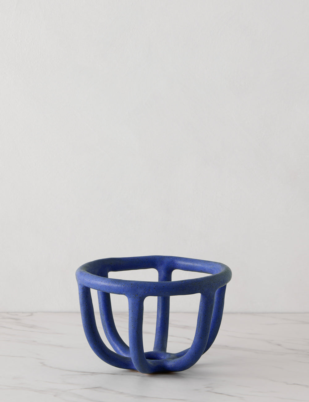 Prong Fruit Bowl, Terracotta: SIN ceramics - Handmade in Brooklyn