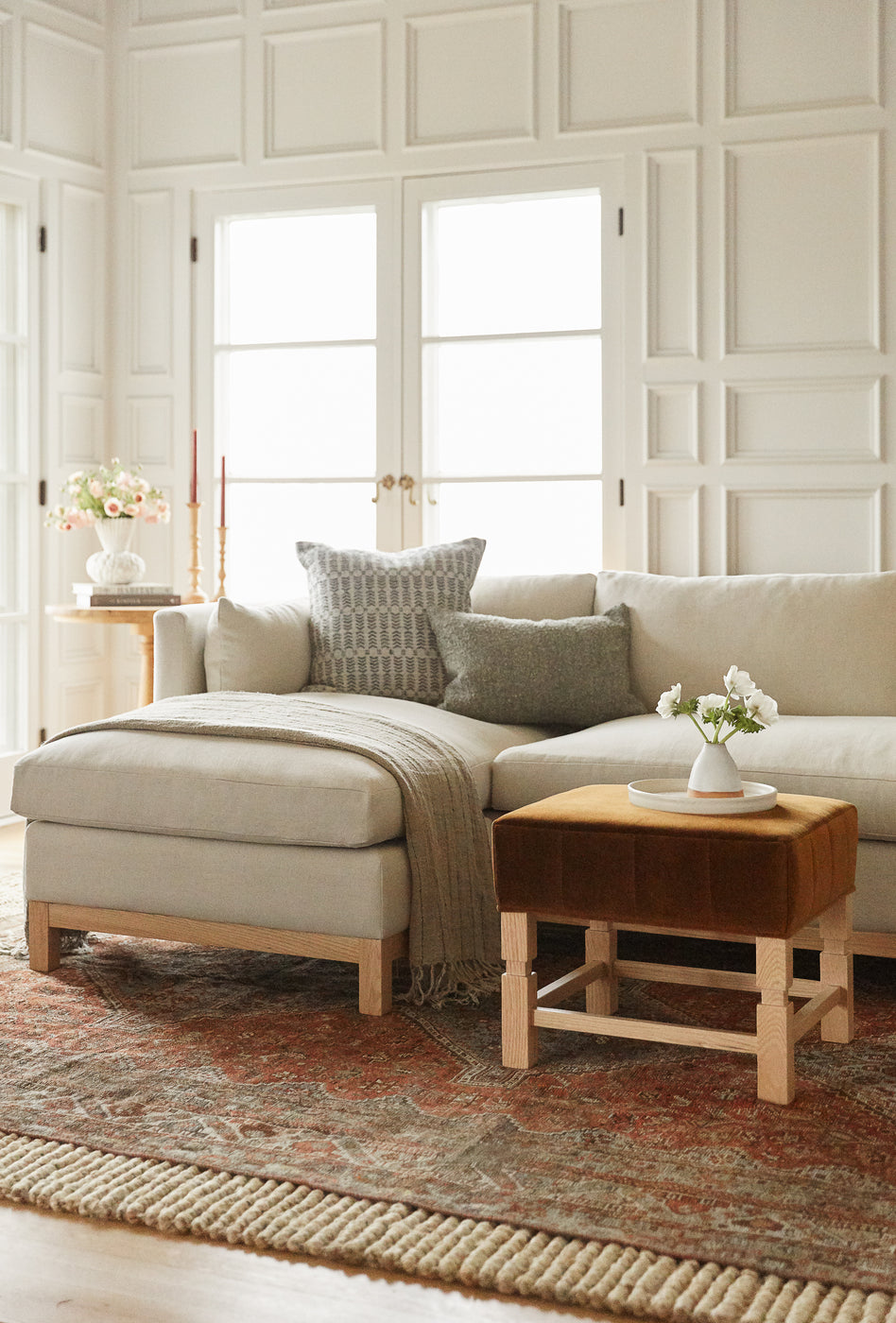 How to Match Throw Pillows + Rugs