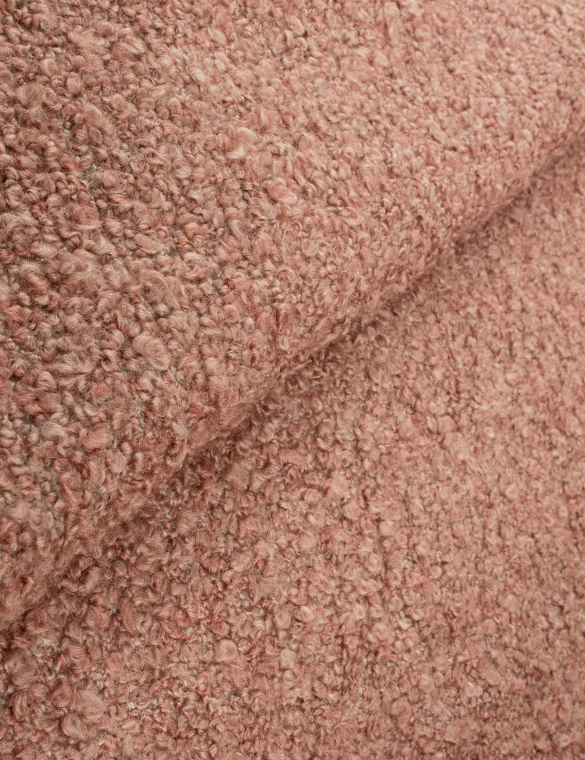 Blush Luxe Boucle Fabric Swatch