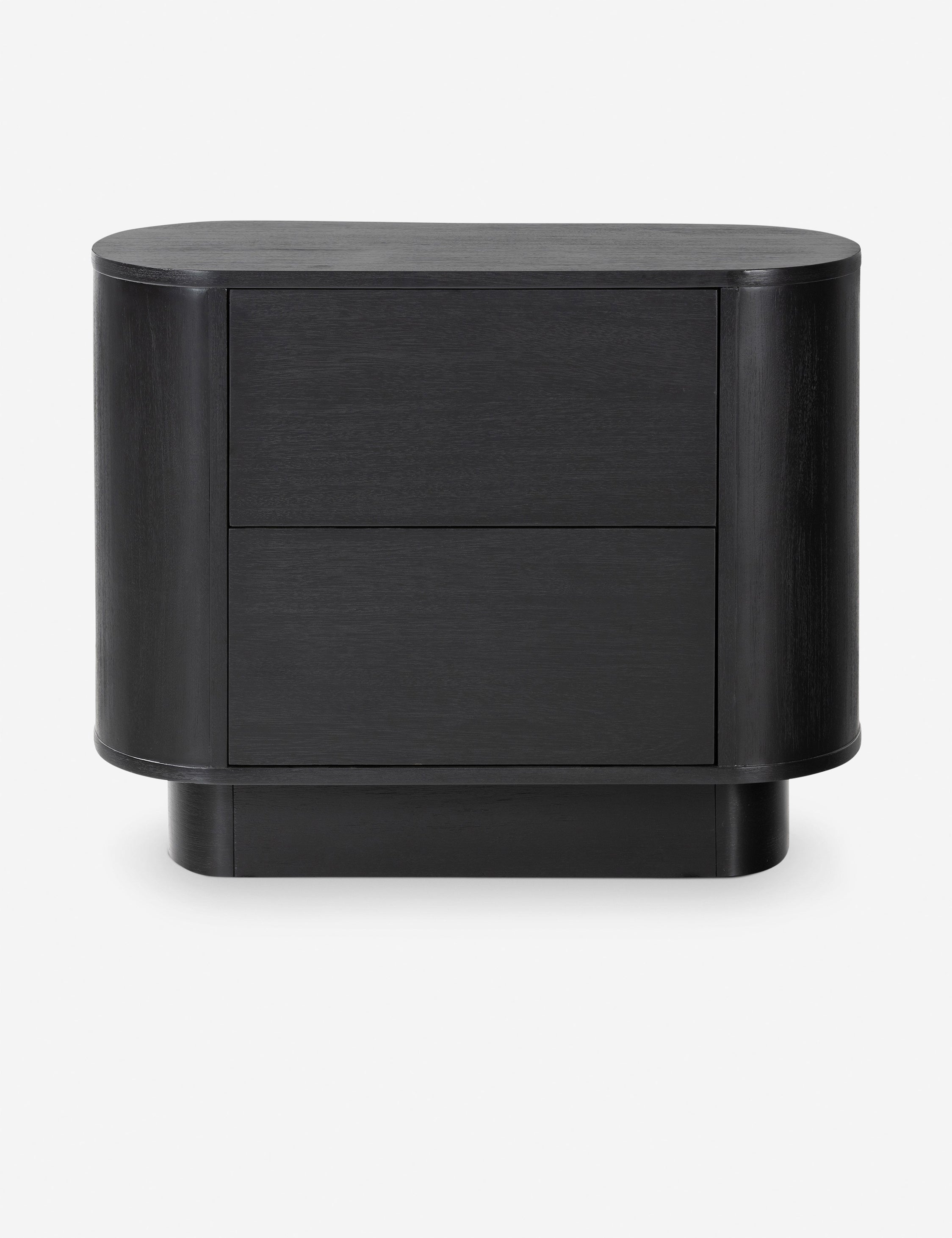 Gilda Modern Curved Storage Nightstand