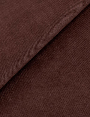 Wine Mini Corduroy Fabric Swatch