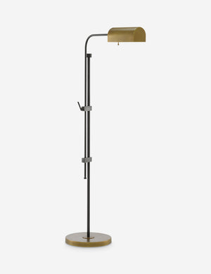 Henderson adjustable industrial style floor lamp.