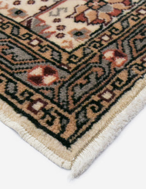 Vintage Turkish Hand-Knotted Wool Runner Rug No. 234, 3' x 9'8