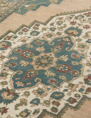 Vintage Turkish Hand-Knotted Wool Rug No. 383, 6'8