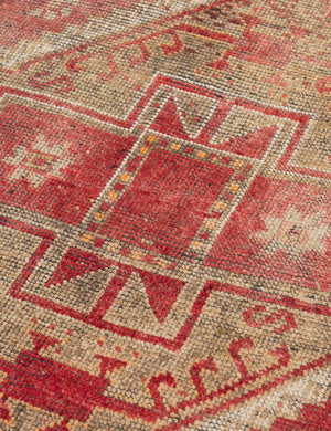 Vintage Turkish Hand-Knotted Wool Runner Rug No. 224, 2'9