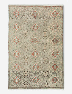 Vintage Turkish Hand-Knotted Wool Rug No. 408, 4' x 6'9