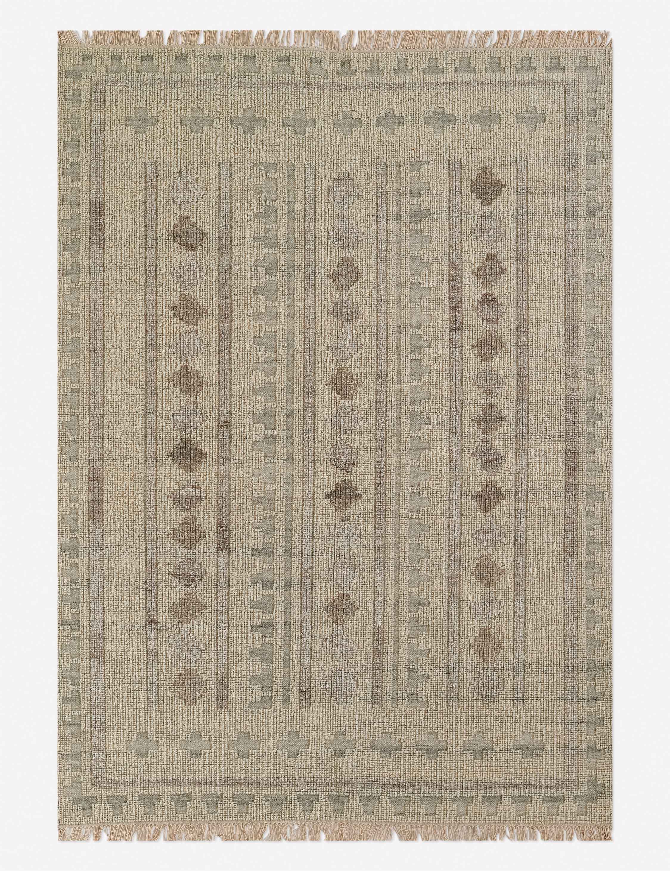 Baya Handwoven Wool Rug 4436