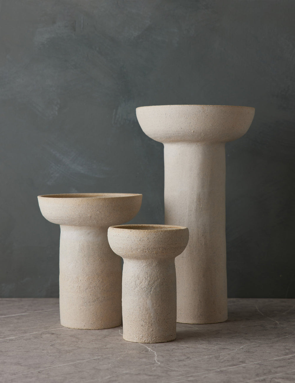 Baobab Decorative Pedestal Bowl by Nur Ceramics