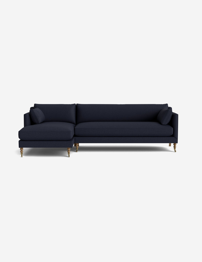 #color::navy-performance-linen #leg-finish::latte-and-brass #configuration::left-facing