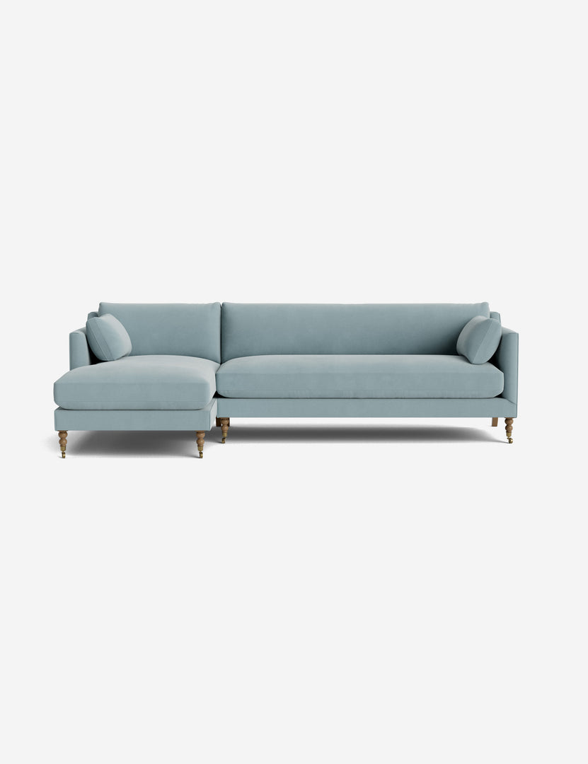 #color::sky-blue-classic-velvet #leg-finish::latte-and-brass #configuration::left-facing