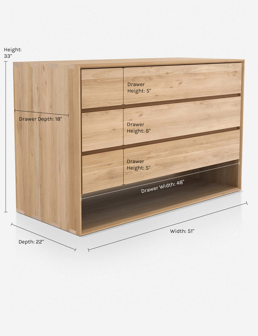 Lark 3-Drawer Dresser