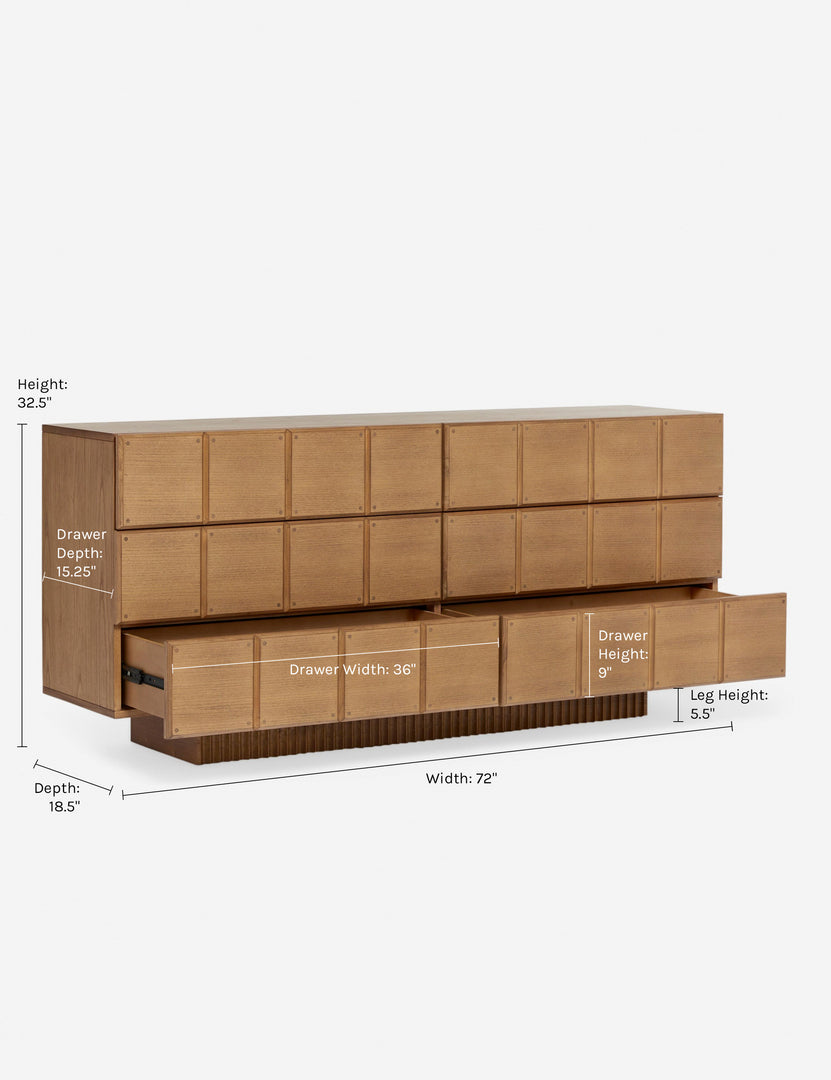 #color::russet | Dimensions on the Lee Dresser