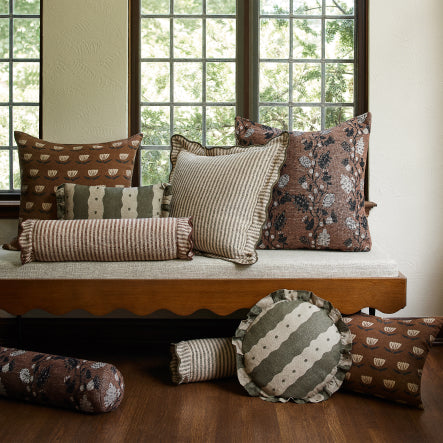 A Touch of Warmth | Shop New Pillows + Throws