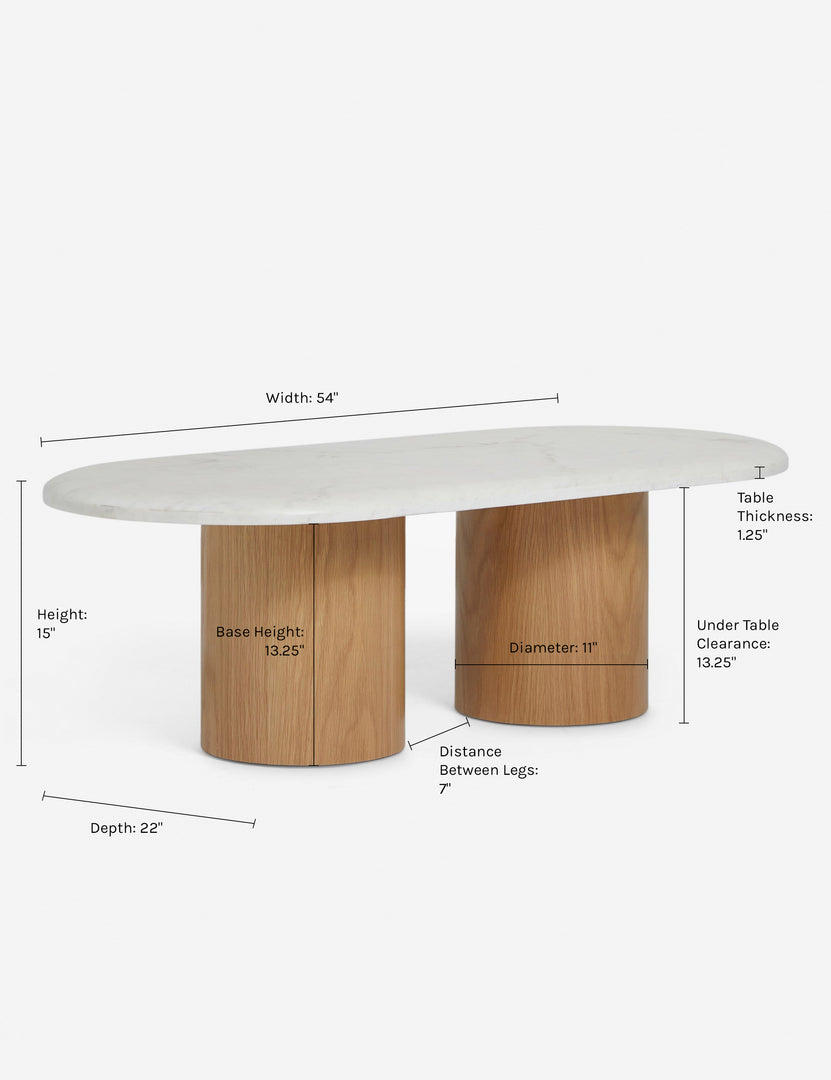 Shields Oval Coffee Table