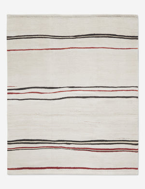 Vintage Kilim Flatweave Wool Rug No. 46, 5'12 x 8