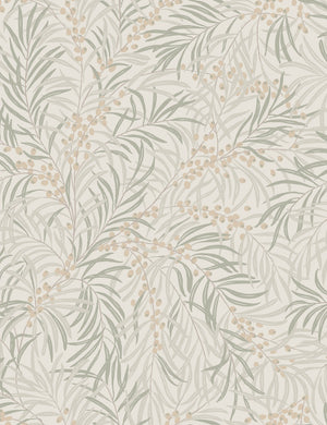 Scalamandre Idun Wallpaper Swatch by Sandberg, Sandstone