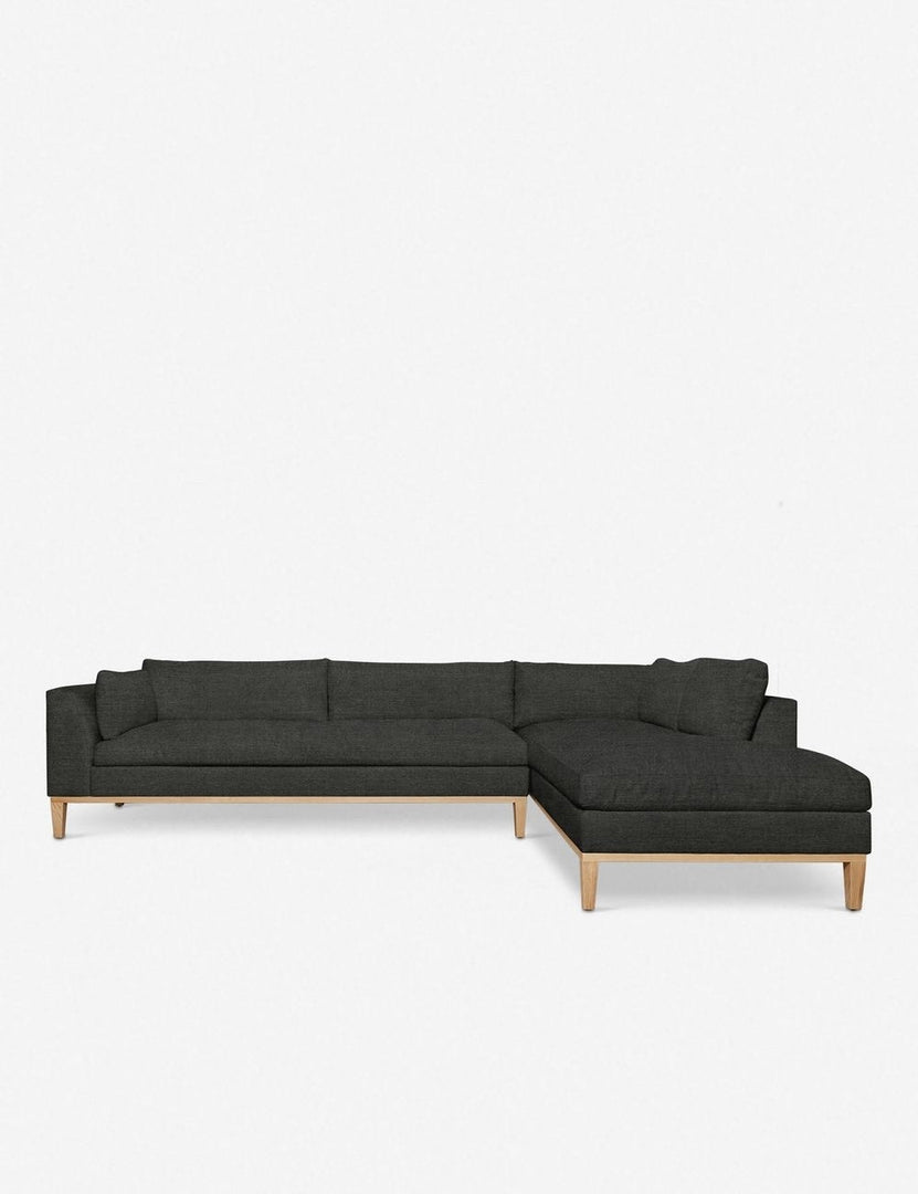 #size::103-w #size::115-w #size::127-w #size::139-w #color::charcoal #size::151-w #configuration::right-facing | Charleston charcoal right-facing sectional sofa with oversized cushions