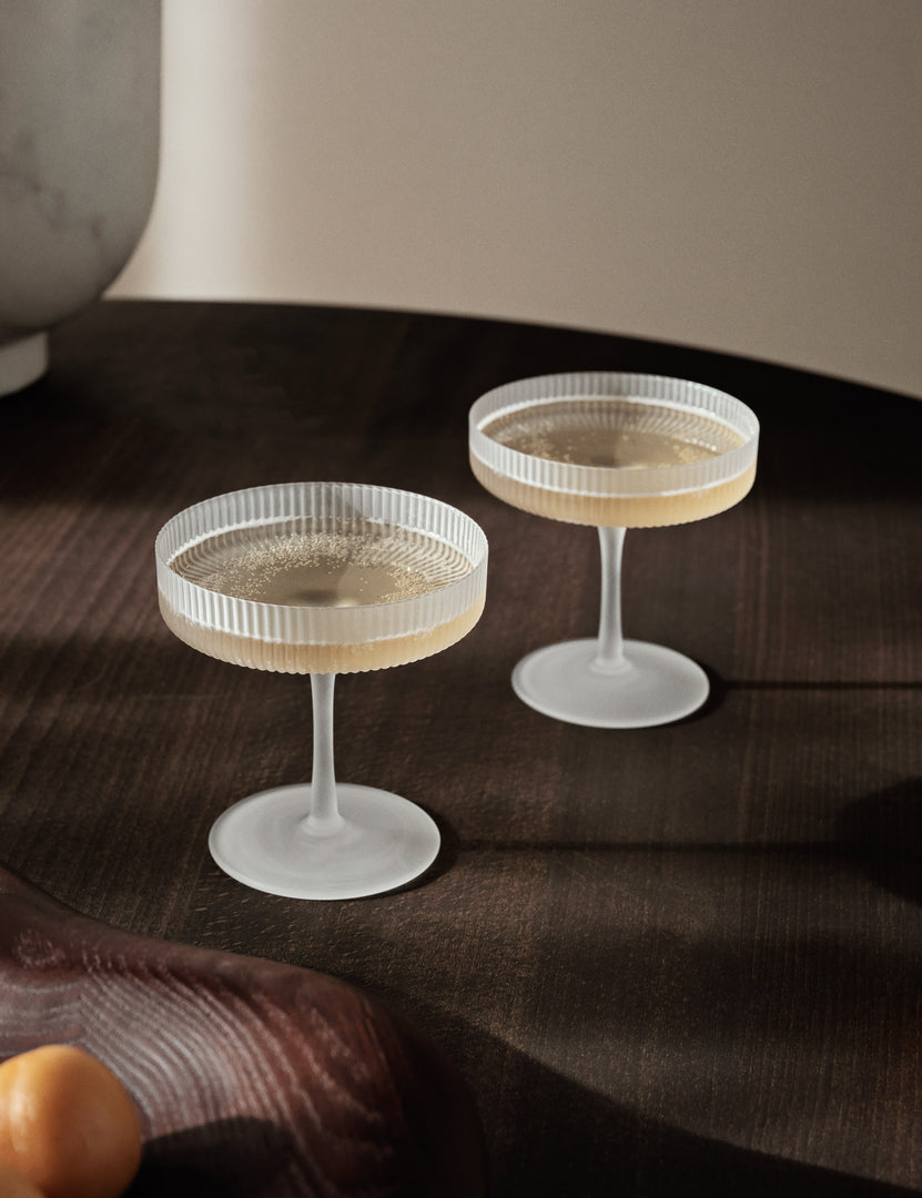 #color::frosted #style::champagne-coupes--set-of-2