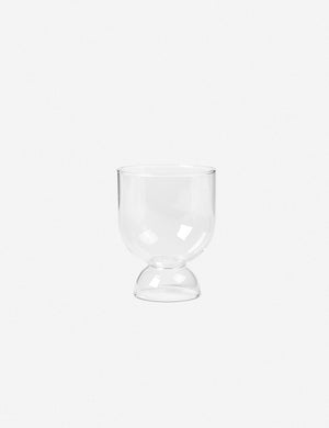 Wavy Lines Can Glass Cup