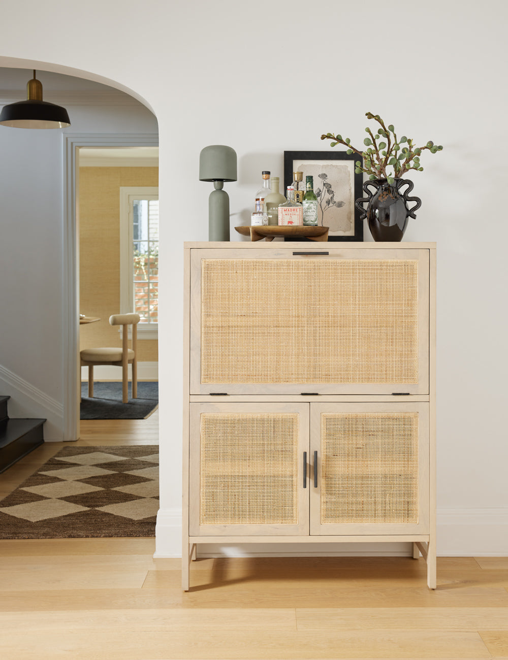 Yellow bar deals cabinet