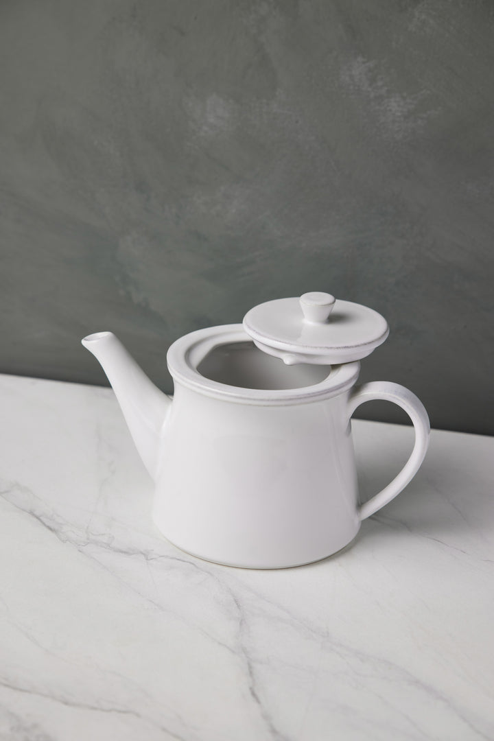 White Country Rose Ceramic Kettle - 1L – Jean Patrique Professional Cookware