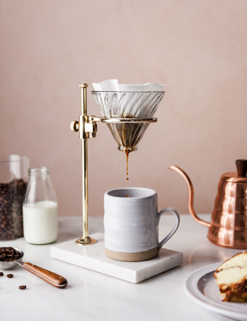 Brass Pour Over Coffee Stand