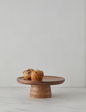 Jibril Mango Wood Cake Stand