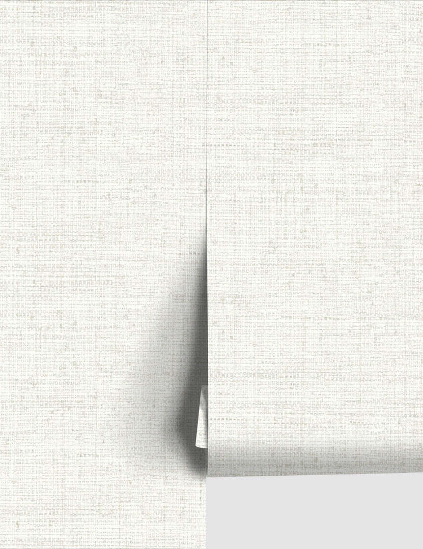 white linen wallpaper