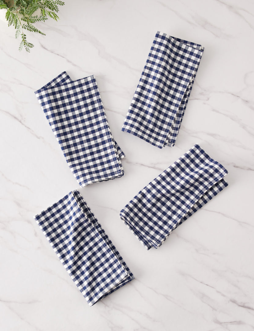 Heather Taylor Home Gingham & Stripe Bath Towels