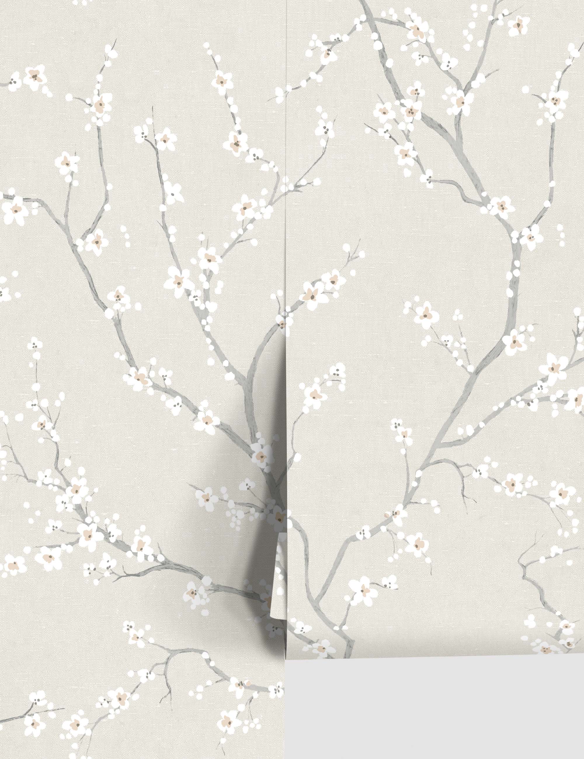 Cherry Blossom Peel + Stick Wallpaper