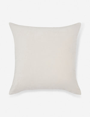 Textural Solid Square Throw Pillow Ivory - Threshold™