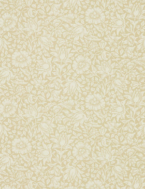 Morris & Co. Mallow Wallpaper, Soft Gold Swatch