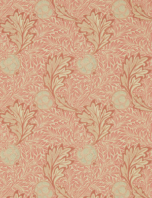 Morris & Co. Apple Wallpaper, Rust Gold Swatch