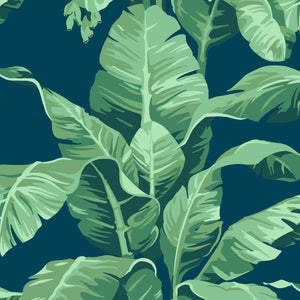 Pacifico Palm Wallpaper by Nathan Turner, Indigo