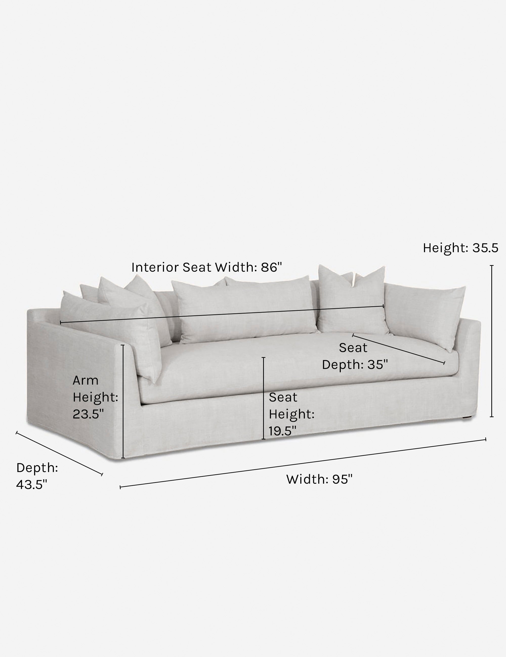 Parque Slipcover Sofa