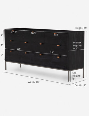 Rosamonde 7-Drawer Dresser